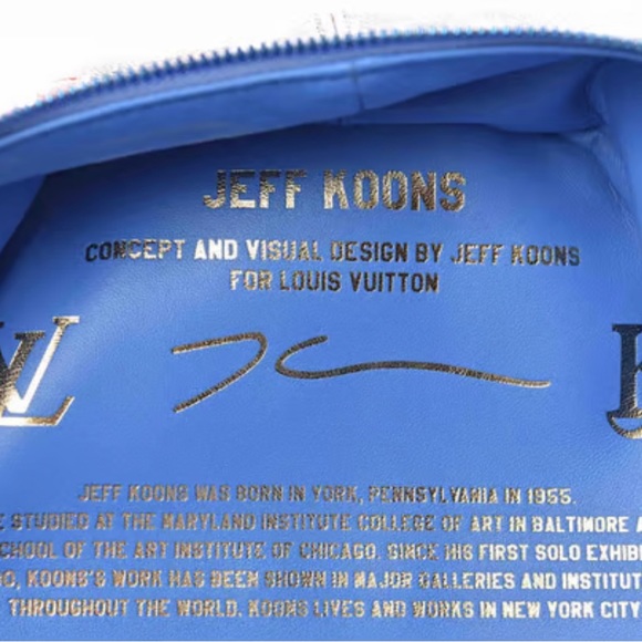 NEW Louis Vuitton x Jeff Koons Masters Rubens Palm Springs Backpack - Picture 7 of 9